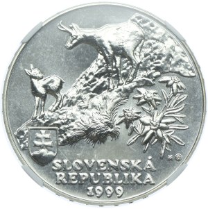 Slovakia, 500 crowns 1999 Tatra National Park, NGC MS69