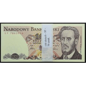 100 złotych 1986 - SF - (79szt.)