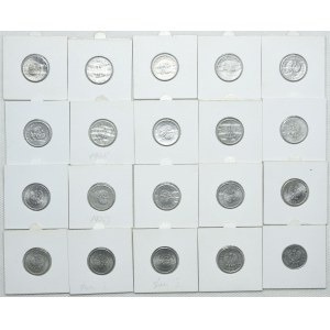 PRL, 20 groszy 1961-1985 (50szt.)