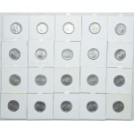 PRL, 20 groszy 1961-1985 (50szt.)