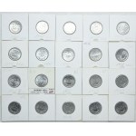 PRL, 50 groszy 1957-1987 (54szt.)