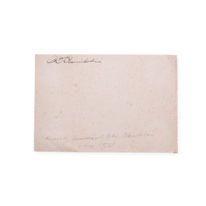 Clarence Duncan Chamberlin (1893 - 1976) | Signature on the clipping