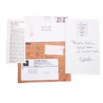 Edgar Lawrence Doctorow (1931 - 2015) | Signature on the letter