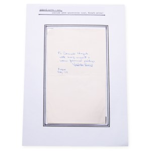 Martha Dodd (1908 - 1990) | Signature on sheet