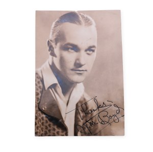 William Lawrence Boyd (1895 - 1972) | Signature on photo