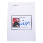 Charlton Heston (1923 - 2008) | Signature on the card