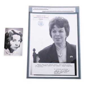 Shirley Temple Black (1928 - 2014) | Signature on the letter
