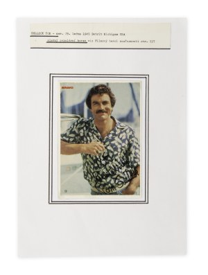 Tom Selleck (1945*) | Signature on photo