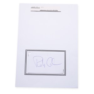 Rob Cohen (1949*) | Signature on the card