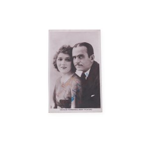 Douglas Fairbanks, Mary Pickford (1883 / 1892 - 1939 / 1979) | Signatures on the photo