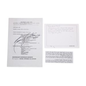 Maureen Kathleen Stewart Forrester (1930 - 2010) | Signature on card and clipping