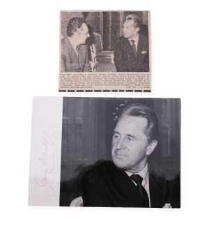 Harold Edward James Aldridge (1918 - 2015) | Signature on photo