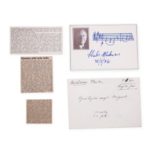 Charles Mackerras (1925 - 2010) | Signature on sheet music