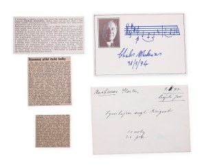 Charles Mackerras (1925 - 2010) | Signature on sheet music