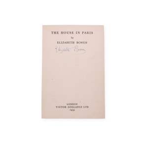 Elizabeth Bowen (1899 - 1973) | Signature on clipping