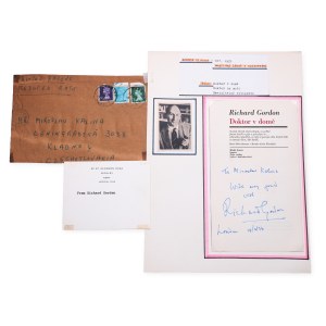 Richard Gordon (1921 - 2017) | Signature on sheet