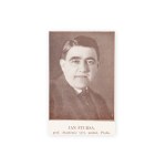 Jan Josef Štursa (1880 - 1925) | Photo and handwriting on a business card