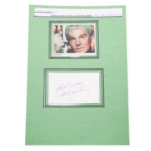 Derek Jacobi (1938*) | Signature on the card