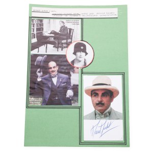 David Suchet (1946*) | Signature on photo