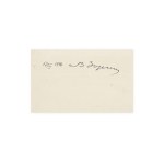 Valerian Alexandrovich Zorin (1902 - 2002) | Handwritten signature