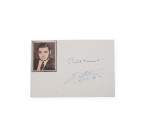 Jean Laffitte (1910 - 2004) | Signature on the card