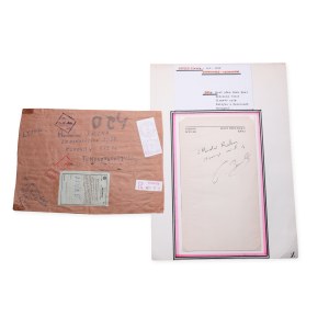 Pierre Boulle (1912 - 1994) | Signature on sheet