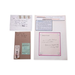 Patricia Highsmith (1921 - 1995) | Signature on sheet