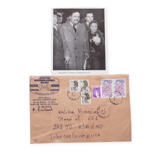 Alain Bombard (1924 - 2005) | Signature on sheet