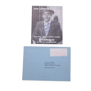 Jean Lefebvre (1919 - 2004) | Signature on photo