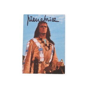 Pierre Brice (1929 - 2015) | Signature on a postcard