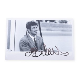 Jean Paul Belmondo (1933 - 2021) | Signature on photo