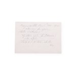 Paul Margueritte (1860 - 1918) | Manuscript with signature on clipping