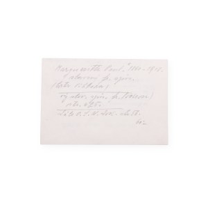 Paul Margueritte (1860 - 1918) | Manuscript with signature on clipping