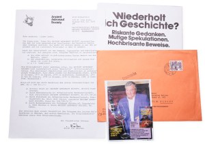 Erich von Däniken (1935*) | Signature on sheet (printed signature)