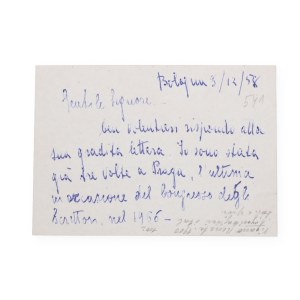 Renata Viganò (1900 - 1976) | Signature on the card