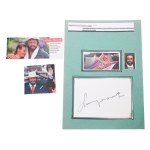 Luciano Pavarotti (1935 - 2007) | Signature on the card