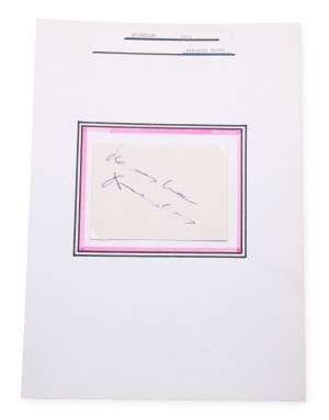 Grabniler | Signature on the card