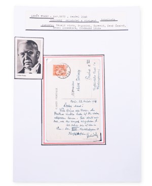 Franz Lehár (1870 - 1948) | Signature on a letterhead