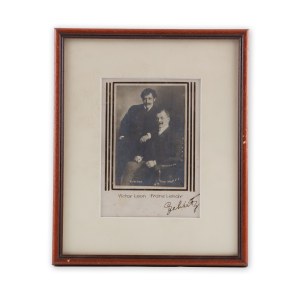 Franz Lehár (1870 - 1948) | Signature on sheet