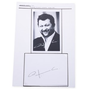 Avkut Kayacik (1962*) | Signature on card and photo