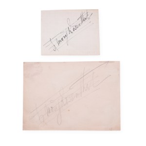 Moriz Rosenthal (1862 - 1946) | Signature with full name on the card