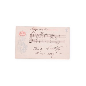 Teodor Leszetycki (1830 - 1915) | Signature and notation