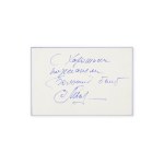 Vladimir Levashov (1915 - 1994) | Handwritten signature with dedication