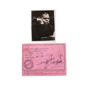 Maxim Gorky (1868 - 1936) | Signature on postal receipt