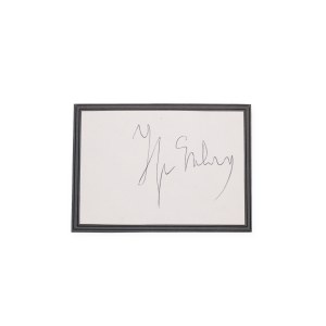 Ilya Grigorievich Ehrenburg (1891 - 1967) | Signature on clipping