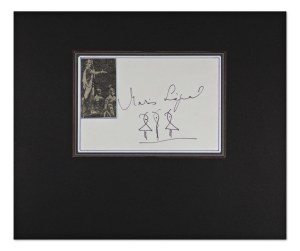 Māris Rūdolfs Liepa (1936 - 1989) | Handwritten signature with drawing