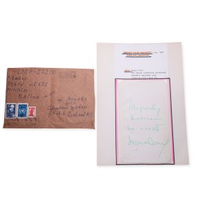 Julian Semyonovich Semyonov (1931 - 1993) | Signature on sheet