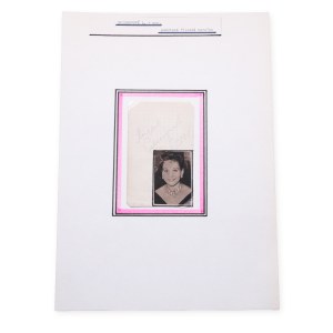 Marie Smirnova | Signature on the card