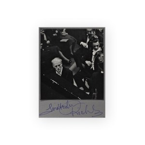 Sviatoslav Teofilovich Richter (1915 - 1997) | Autograph