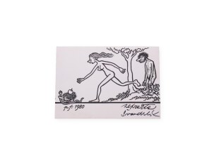 Jiří Winter Neprakta, Miloslav Švandrlík (1924 - 2011) | Printed signatures on PF 1980